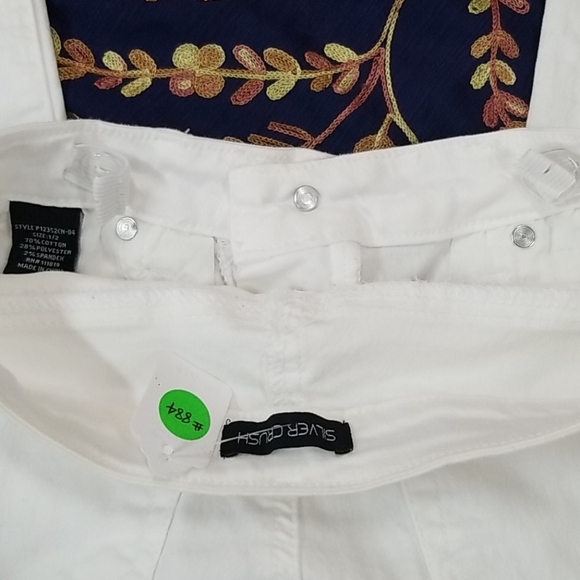 Silver Crush white jeans size 1-2 - Picture 8 of 8
